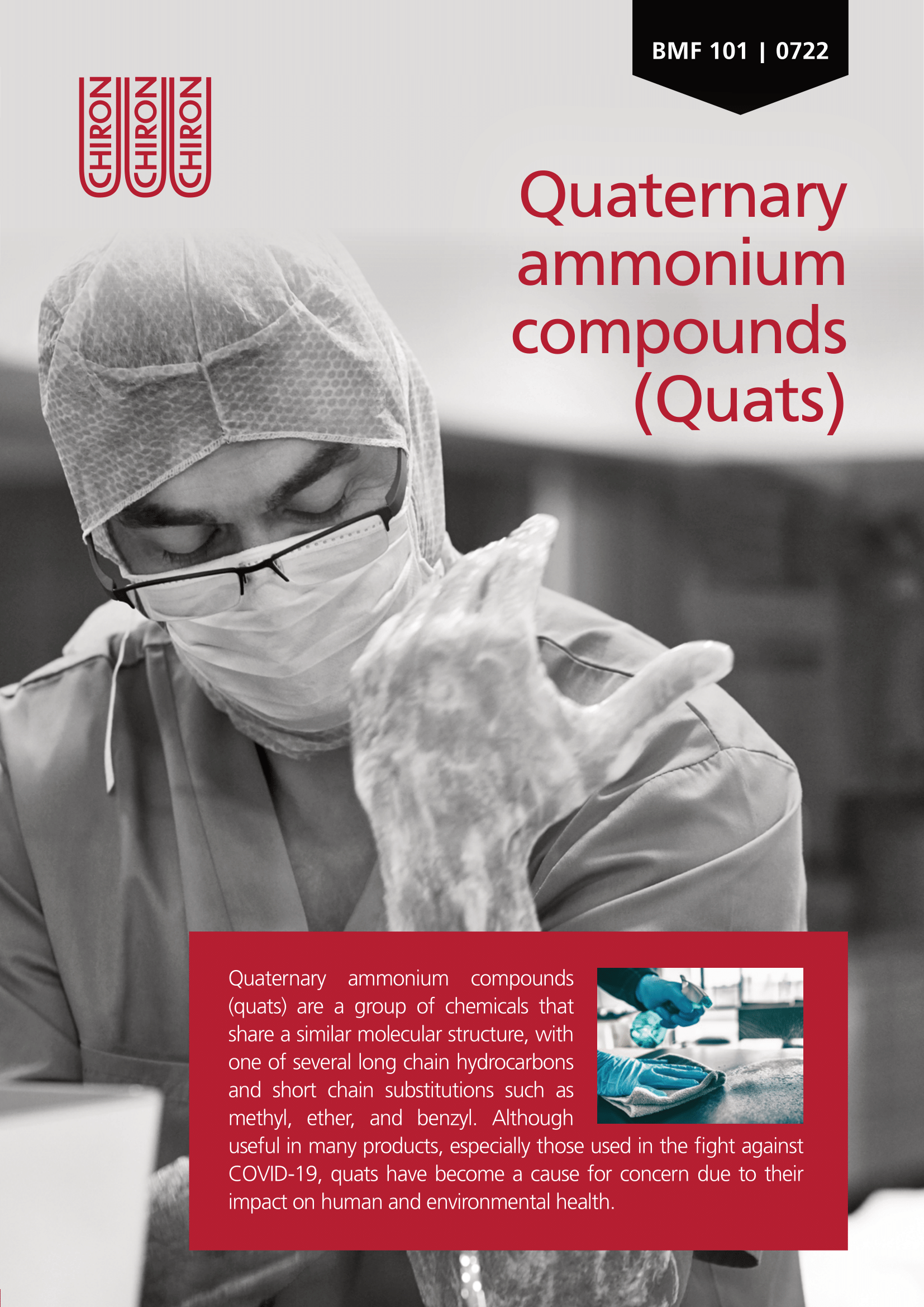BMF 101 - Quaternary ammonium compounds (Quats)