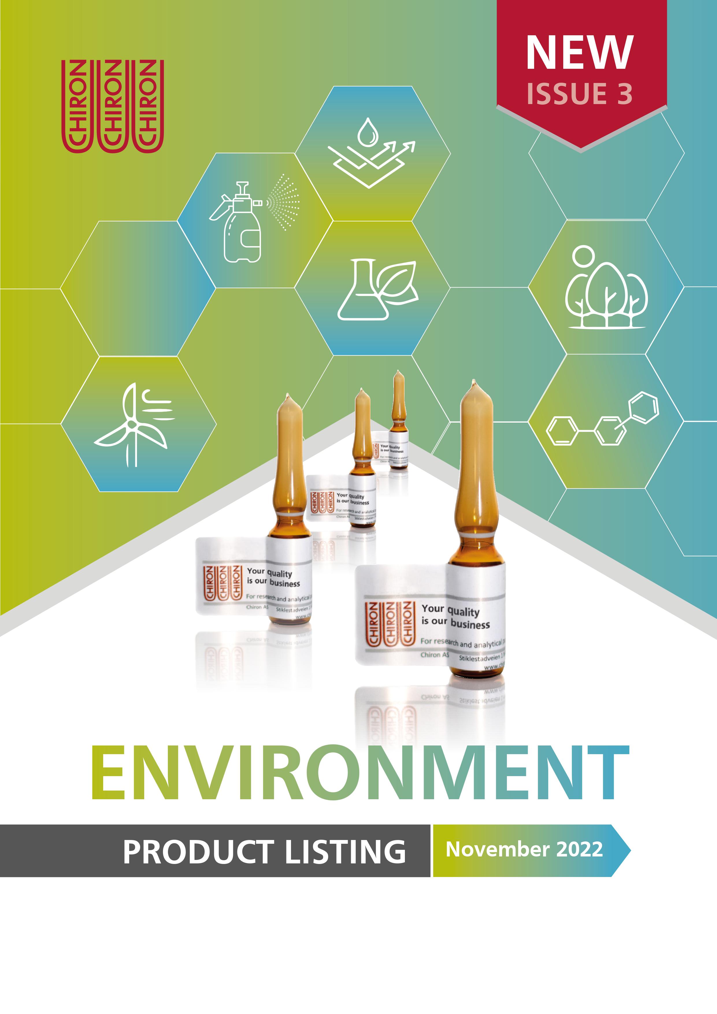 New Environmental Product Issue 3, 2022