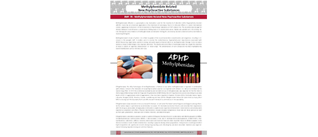 Newsletter 78- Methylphenidate