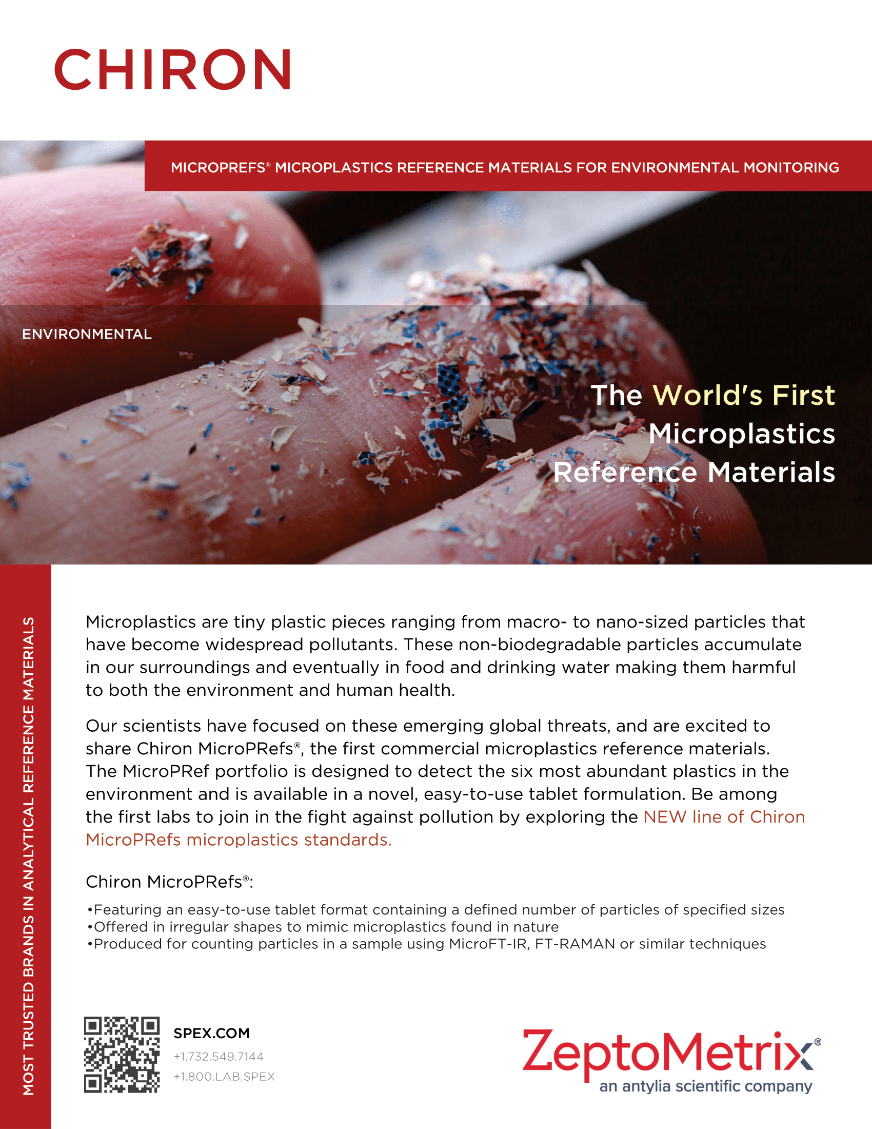 Microplastics: The world's first microplastic reference materials